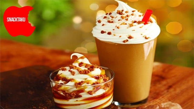 Burger King's Gingerbread Cookie Shake: The Angry Snacktaku Non-Review