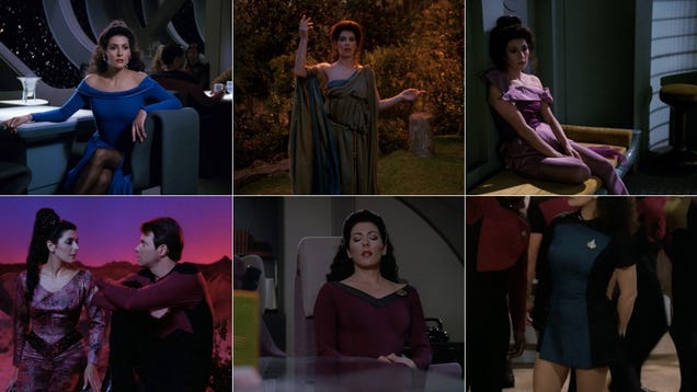 Los trajes más locos e increíbles de Star Trek: La nueva generación