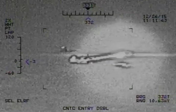 Watch This Navy Video Of Iranian Gunboats Firing Rockets Near A U.S. Supercarrier