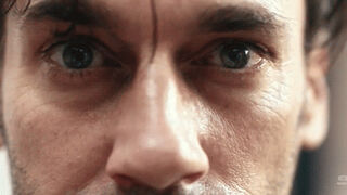 Jon Hamm shows how it would feel to block people in real life