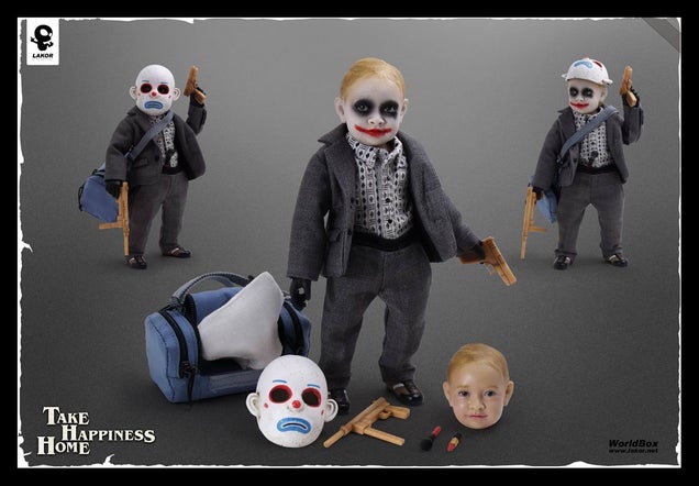 Please let this Joker Jr. Doll inspire a Dark Knight Babies line