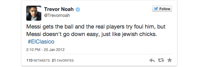 New Daily Show Host Trevor Noah Offers Six Great Reasons to Never Tweet