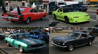 The Muscle Cars Of The 2008 Woodward Dream Cruise