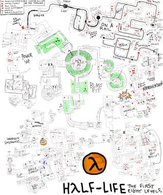I Sure Couldn't Draw Half-Life This Well From Memory