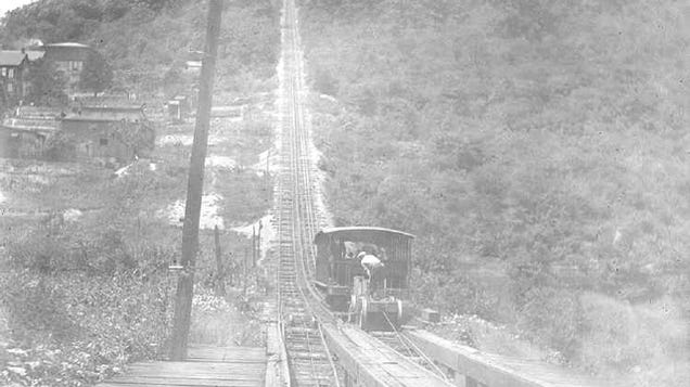 America's first roller coaster began as a railway for transporting coal