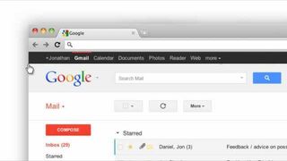 Google Scraps Black Navigation Bar For the One True Google Bar