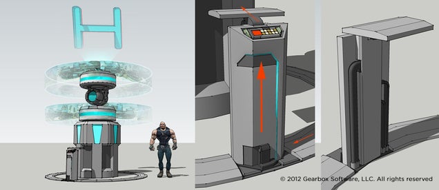 Some of The Concept Art Behind Borderlands 2