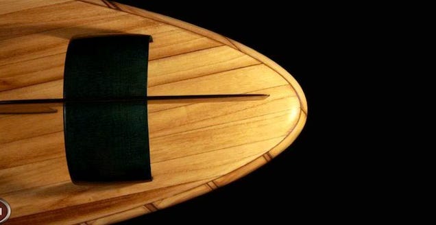Daily Desired: Ride Hurricane Swell on This $500k Longboard