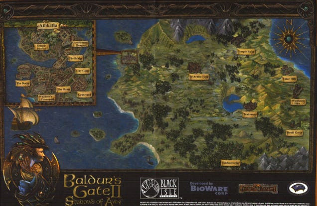 A Tribute to Old Video Game Maps