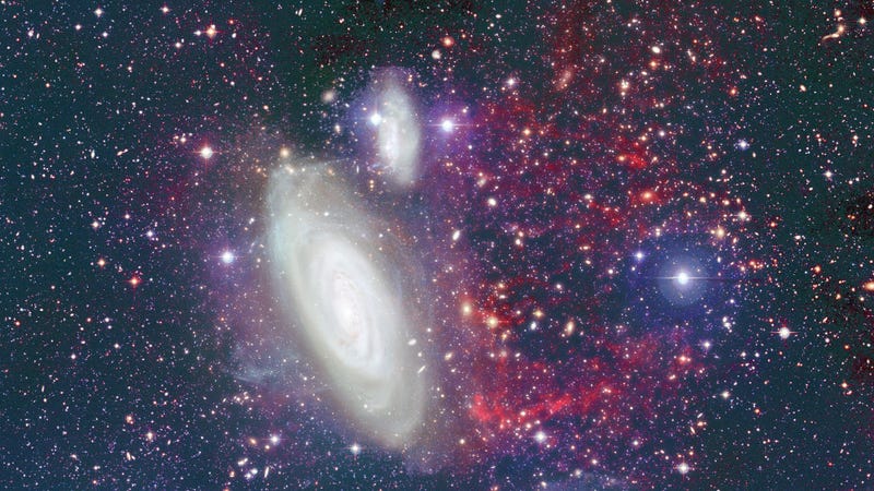 A Galaxy Moving So Fast It Leaves a 300,000 Light-Year Wide Plume of Gas in Its Wake