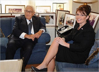 Which Foreign Dignitaries Did Sarah Palin Actually Meet?