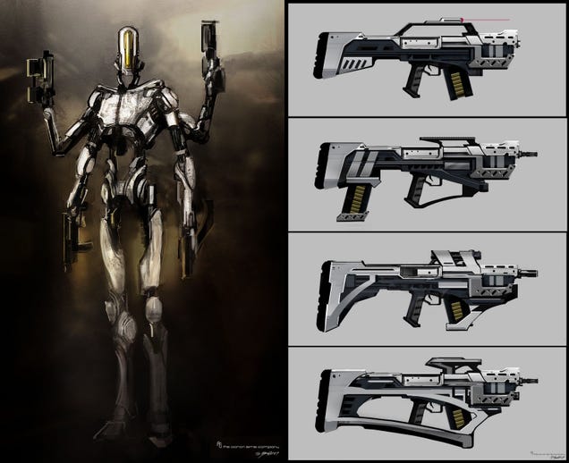 Sucker Punch concept art shows off Zack Snyder's samurai robot in exquisite detail