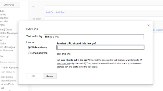 gmail desktop link