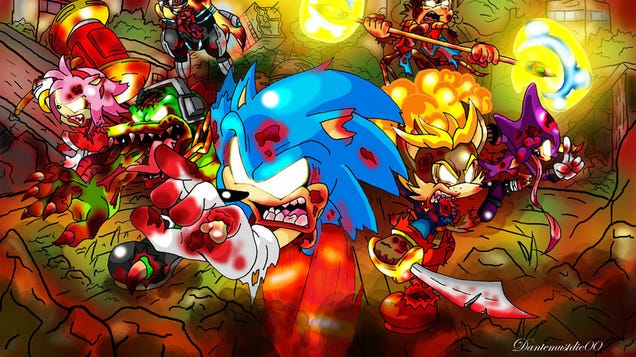 Your Favorite Video Game Characters, Only Now They're Undead