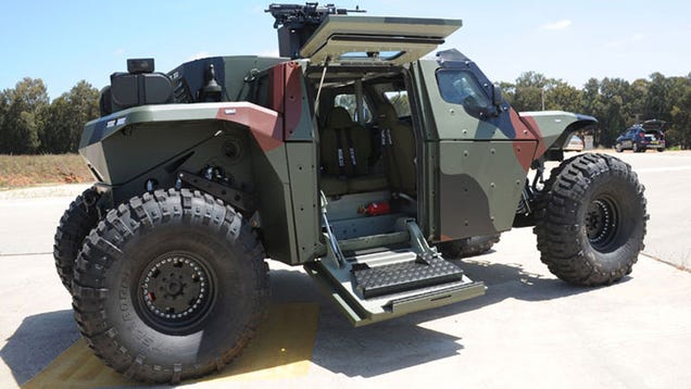 IMI s Combat Guard May Be The Most Extreme Armored 4X4 Ever Built