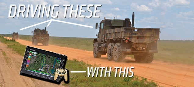 Here Are The Video Game Controls The US Army May Use To Drive Trucks