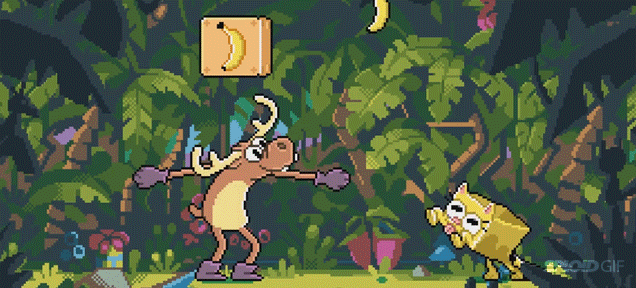 Someone please turn this 8-bit animation into an arcade game ASAP