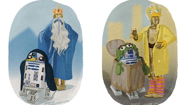 This Halloween, C-3PO and R2-D2 Are Dressing up as Pokémon (or Mario)