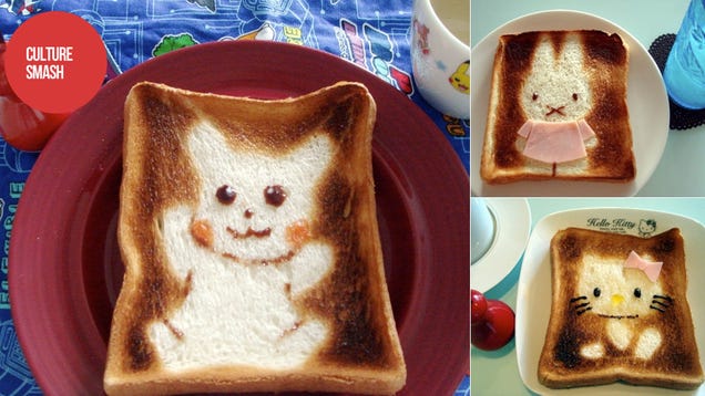 Butter Your Bread with Pokémon and Hello Kitty