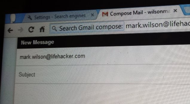 ​Compose Emails and Search Your Gmail Inbox From Chrome's Address Bar