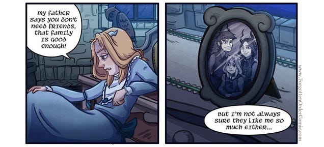 A Cursed Doll Is Forced To Be A Sickly Webcomic Witch's Only Friend