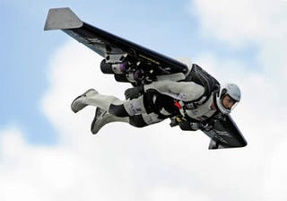 Real-Life Rocket Man Takes Flight Over English Channel