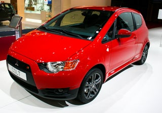 2009 Mitsubishi Colt Finds Family Resemblance On Paris Show Floor
