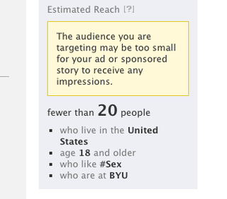 Use Facebook's Targeted Ads to Find Out How Many People Are Into Kinky Sex in Any Workplace