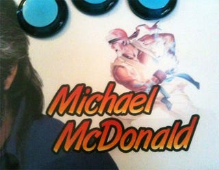 The Very Last Face I'd Expect to See on an Arcade Stick