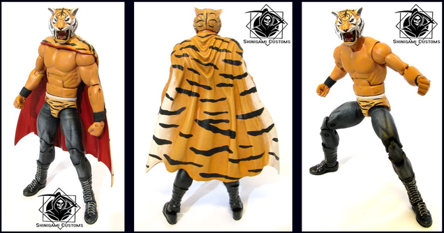 Tiger Mask Custom Action Figure For Sale