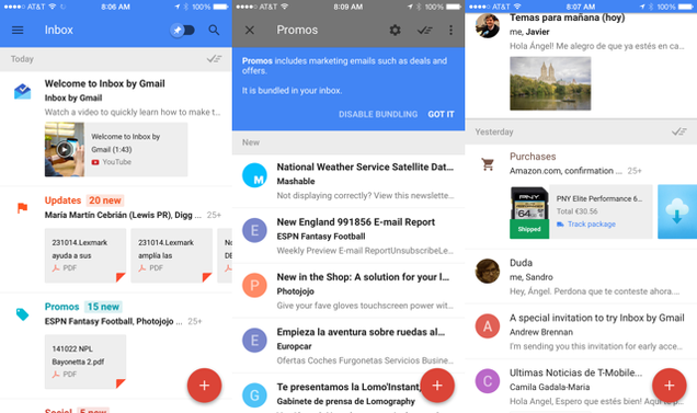 Probamos Inbox, así funciona el email del futuro según Google