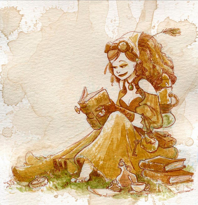 Hey Disney, this is the steampunk princess movie we want!