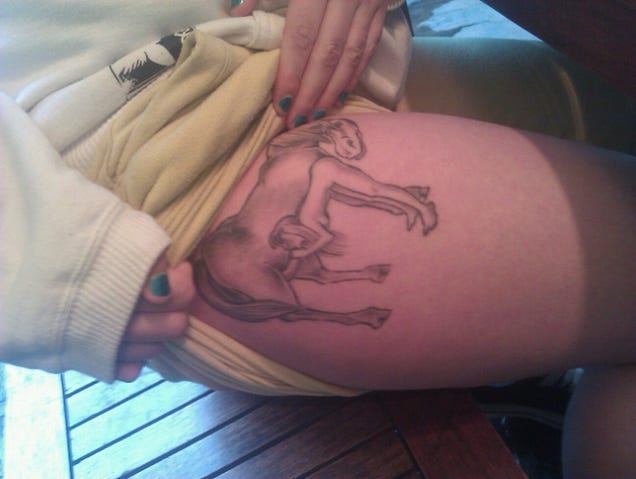 Is This the Most Improvident Tattoo Ever Etched on Human Skin? (NSFW)