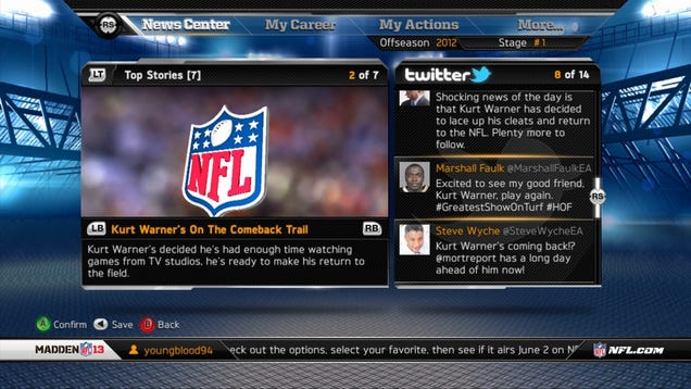 One Writer Must Impersonate 13 Twitter Accounts in Madden
