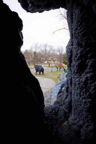 Michigan's Abandoned Dinosaur Amusement Park Is Way Creepy