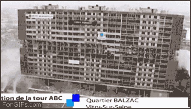 10 Mesmerizing Gifs Of Giant Buildings Being Demolished