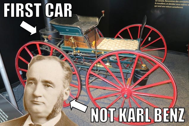 Karl Who? Canada Might Have Invented The Automobile