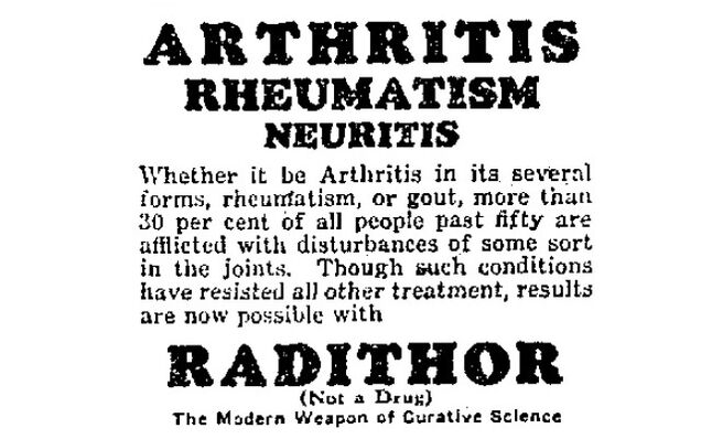 Seriously Scary Radioactive Products From The 20th Century
