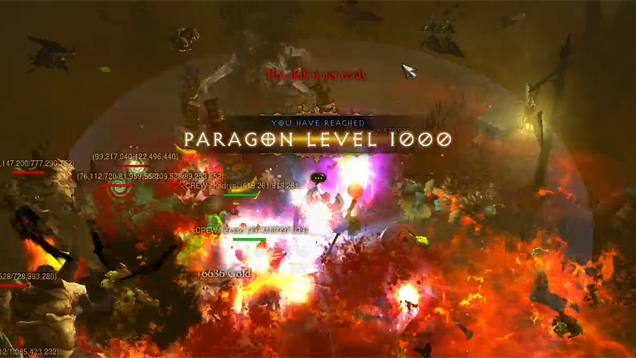 Here's The World's First Level 1000 Diablo III Character