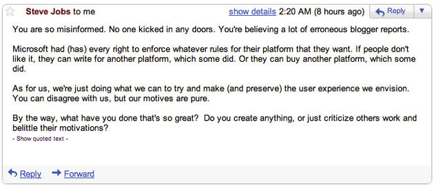 Steve Jobs Offers World 'Freedom From Porn'