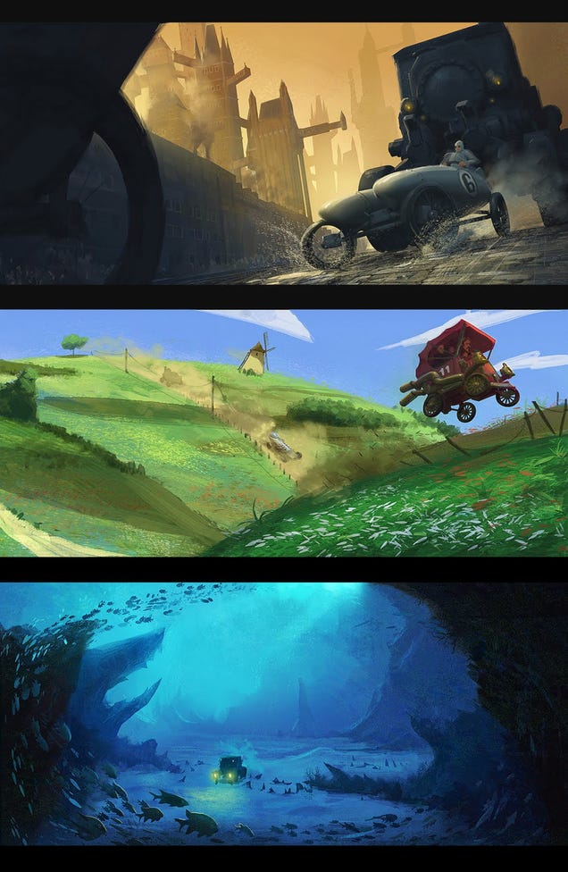 The Art of a Man Working on Blizzard's Next MMO
