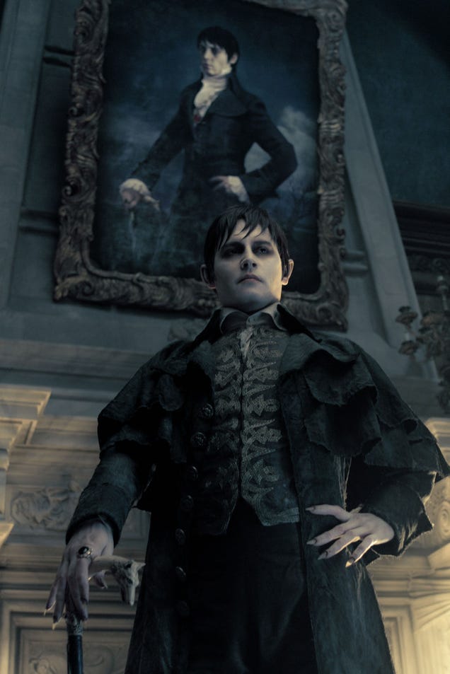 28 stills from Dark Shadows prove Tim Burton has not yet tired of pancake makeup