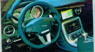 First Look: Mercedes SLC Gullwing Interior