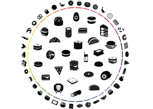 This Interactive Wheel Of Food Mashups Is Cool As Hell