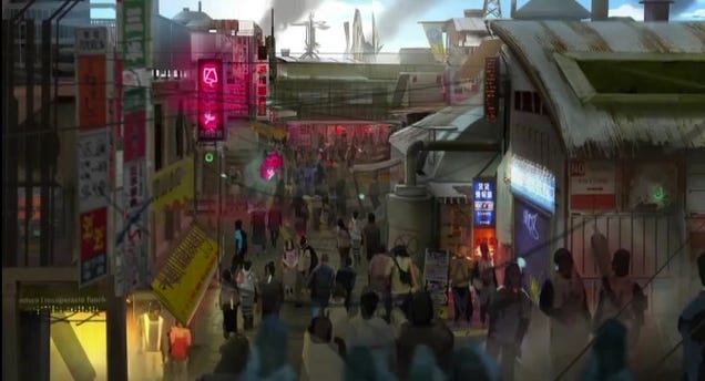 Concept art from Syfy's Space Western Defiance shows off future St. Louis