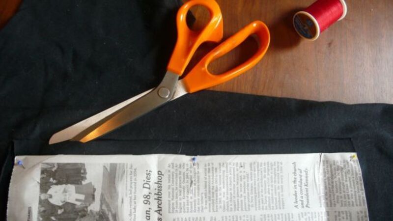 How To Turn A T-Shirt Into A Pillow