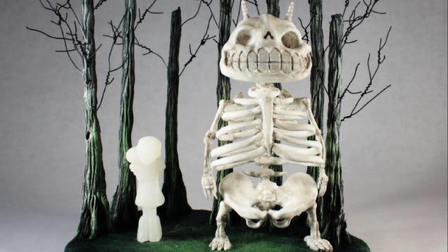 Skeleton Totoro Is Not Cuddly Cute. At All.