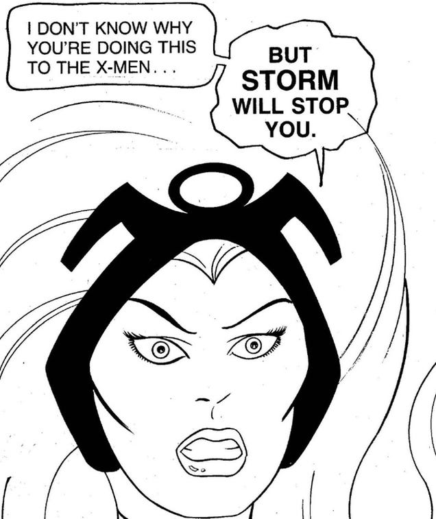 The 1983 X-Men Coloring Book Is A Lost Psychedelic Masterpiece