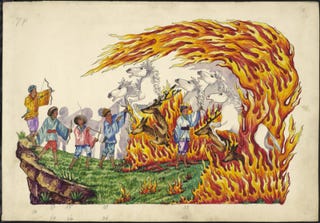 In the 1870s, Charles Darwin was the theme of a downright deranged Mardi Gras parade