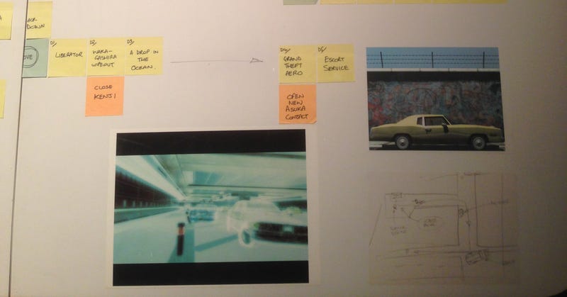 What Grand Theft Auto III Looked Like on the Drawing Board